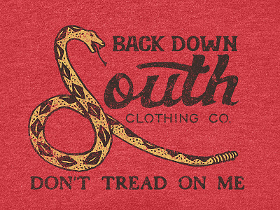 Don't Tread dont tread on me snake south vintage