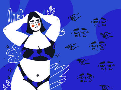 Curvy Body Positive Women Art