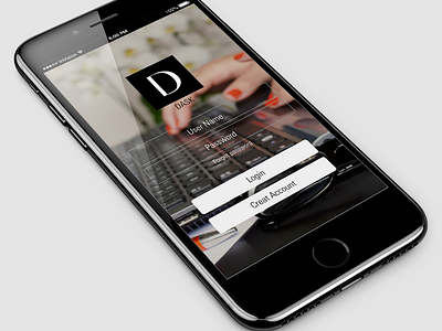 Dask app design uxui