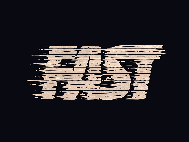 Fast movement fast lettering procreate typography hand drawn type handlettering