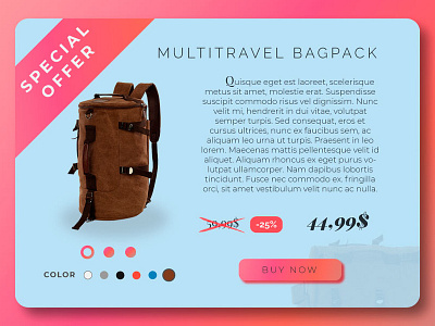 DailyUI 036 - Special offer 036 dailyui dailyui 036 dailyui challenge special offer ui uiux ux web