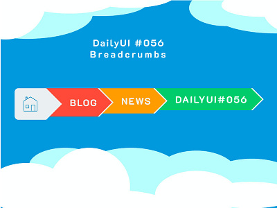DailyUI #056 - Breadcrumbs