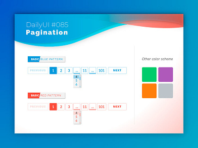 DailyUI #085 - Pagination