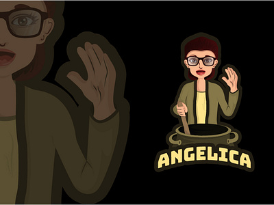 Angelica Logo Template