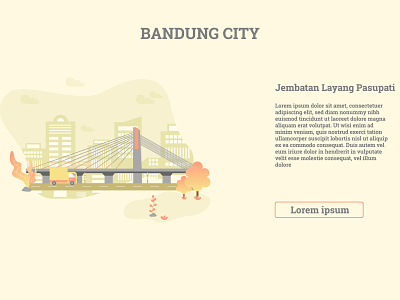 Bandung City - Indonesia , Jembatan Layang Pasupati