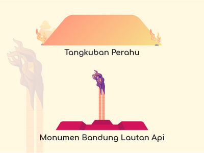 Bandung City of Indonesia Icon
