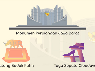 Bandung City of Indonesia Icon
