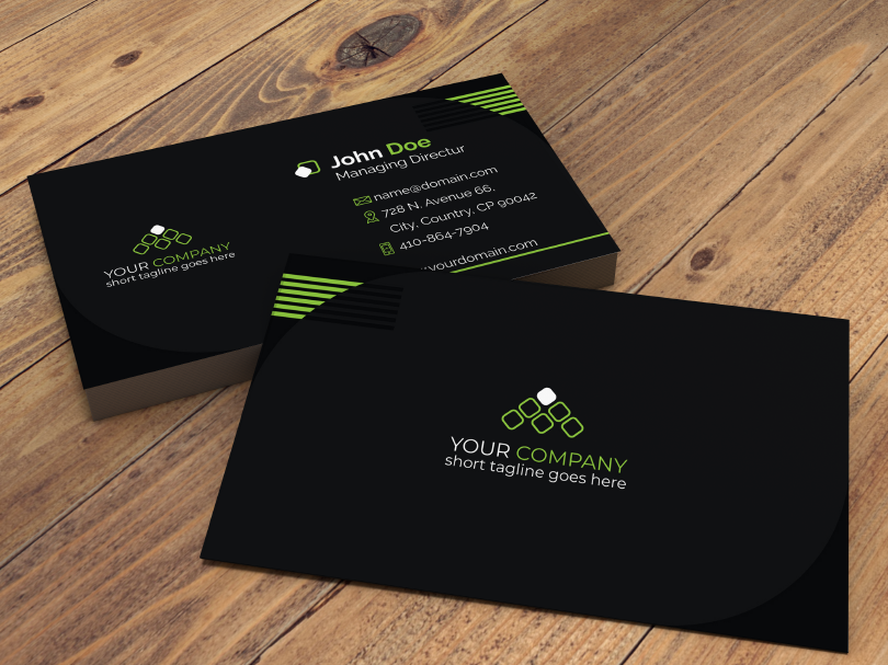 Simple Professional Business Card 01 By A Hendry Mulyana On