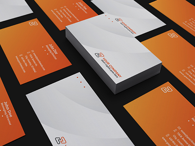 Simple Professional Business Card 03 art branding building character flat design gradient graphic icon illustration logo minimal modern pattern symbol typography ui ux vector web website