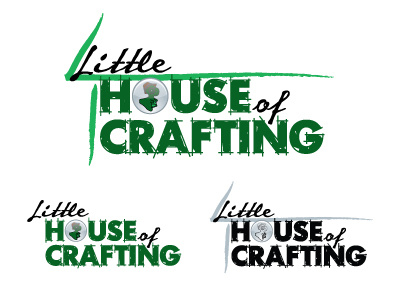 LHoC Logos buttons craft geeky house identity indie logo