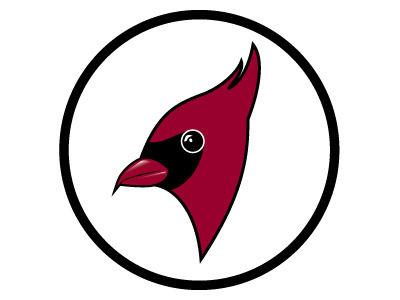 Cardinal Mascot bird cardinal logo mascot