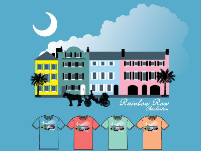 Rainbow Row - Charleston