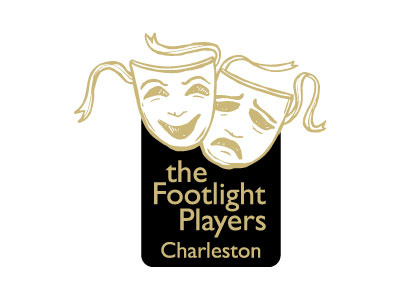 Footlight Players Patch embroidery masks patch theater