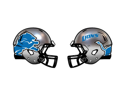 Detroit Lions Helmet Concept detroit football lions nfl