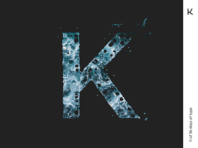 36 days | K 36dayoftype design graphic logo minimalism poster qurle