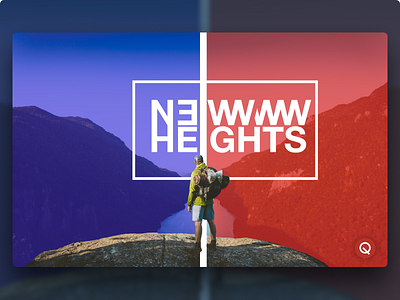 LNT | New Heights design diary graphic graphic design late night poster qurle thoughts