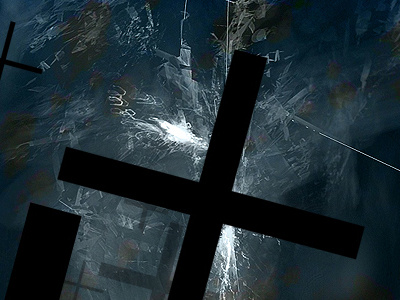 here in lies the cross abstract photoshop renders