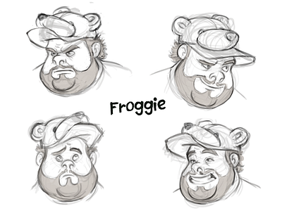 Otis and Froggi characters for Kazopark