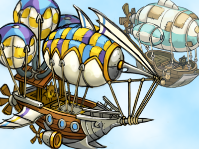Zeppelins sketch airship art blimp concept game ivanova anna oscolcov nikita pykodelbi skyburg steampunk zeppelin