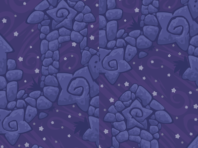 Starfall background for Dragon Flash game