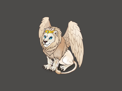 Epic lion for Oasis game animal anna ivanova game art lion nature oasis game oscolcov nikita pykodelbi Анна Иванова Иванова Анна Никита Осколков