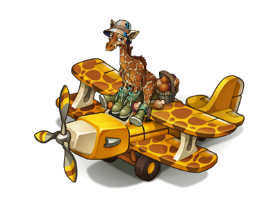 Giraffe Biplane and Giraffa 