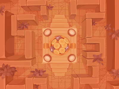 Сreete‬ ‪‎maze‬ ‪‎background‬ for ‪TreasureHunters‬ ‪game‬ ‪