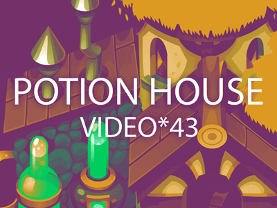 Potion house inking video process anna ivanova building concept art game art inking nikita oscolcov potion house pykodelbi timelapse untold legacy video process