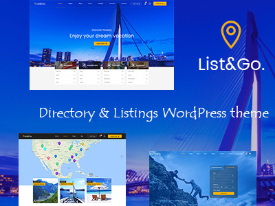 ListGo - Directory WordPress Theme destination direction directory food guide listing location map present restaurant review travel