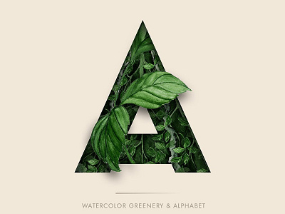 Abundant Greenery - Watercolor Set abundant greenery botanical letters clipart watercolor branches watercolor clipart watercolor floral wreaths watercolor flower watercolor illustration watercolor leaves watercolor letters watercolor patterns watercolor wreath