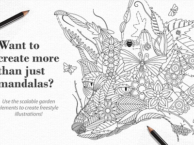 Download Coloring Book Pro Garden Edition By Graphic Assets On Dribbble