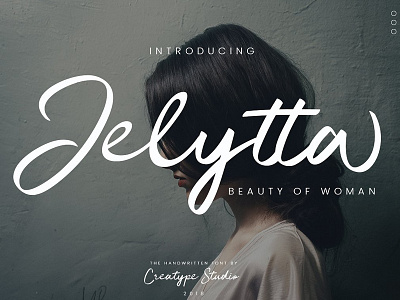 Jelytta Handwritten Font branding fashion font free download graphic assets handwriting handwritten handwritten font jelytta handwritten font logo stylish typography