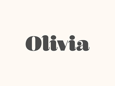 Olivia - A Curvy Typeface curvy typeface elegant font fonts logos magazine retro sans serif trending typeface vintage wedding