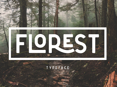 The Florest Typeface bold branding clean florest typeface font forest forest font hand drawn logo logo design logotype retro retro fonts sans serif sans typeface smooth typeface typography vintage vintage fonts