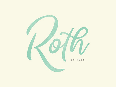 Roth brand branding brush brush font calligraphy clean elegant font fonts lettering logo modern modern calligraphy script font signature signature font type typeface typography website