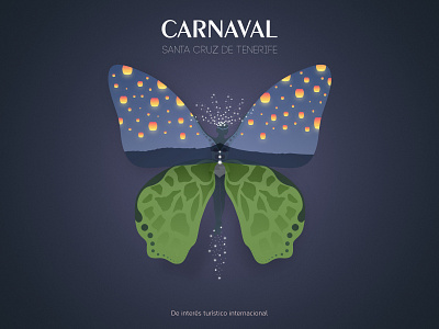 Carnaval affinity designer butterfly carnaval carnival fairy poster