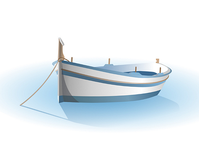 Little boat ⛵ affinity designer boat vector boat vector drawing