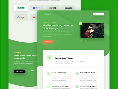 Hello Dribbble – Homepage