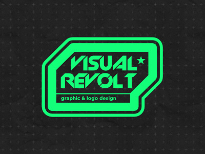 Visual Revolt Logo graphics logo modern revolt visual visualrevolt