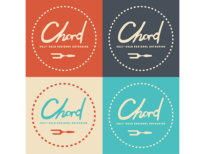 Chord Event Branding branding design event hand lettering logo print typography