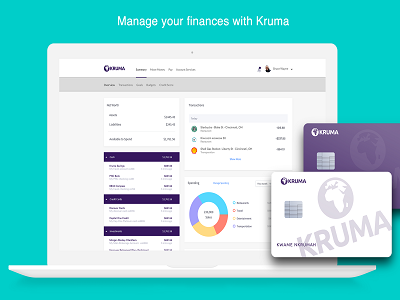 Kruma Personal Financial Management App banking card debit card finance kruma personal financial management pfm
