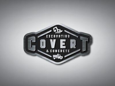 Concrete Business Logo by Matt Dammer - Dribbble