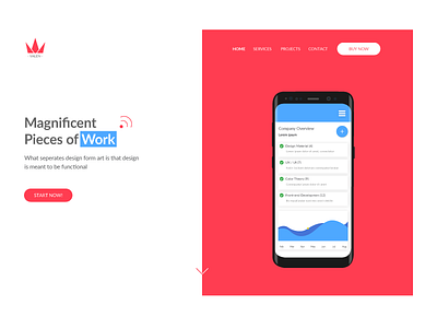 UX UI Landing Page