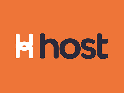 Host Logo + Wordmark h hospitality logo logo design marque symbol wordmark