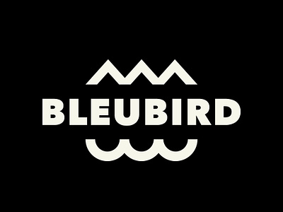 Brand development work for Bleubird Apparel