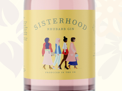 Sisterhood Rhubarb Gin