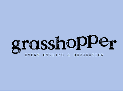 Grasshopper Wordmark brand brand identity branding decoration design grasshopper identity identity design logo logo design marque styling wordmark