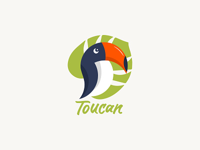 Logo | Toucan bird icon bird illustration bird logo design flat illustration logo toucan tropical vector