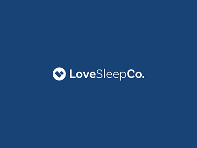 LoveSleep Logo brand design branding design graphic design identity logo logo design logo mark logomark typography
