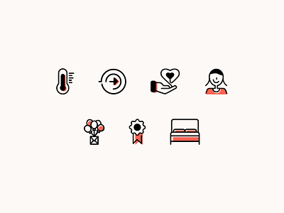 LoveSleep Iconography branding design graphic design icon icon design icon set iconography icons identity vector